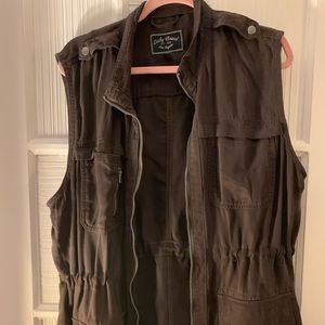 Lucky Brand Brown Vest
